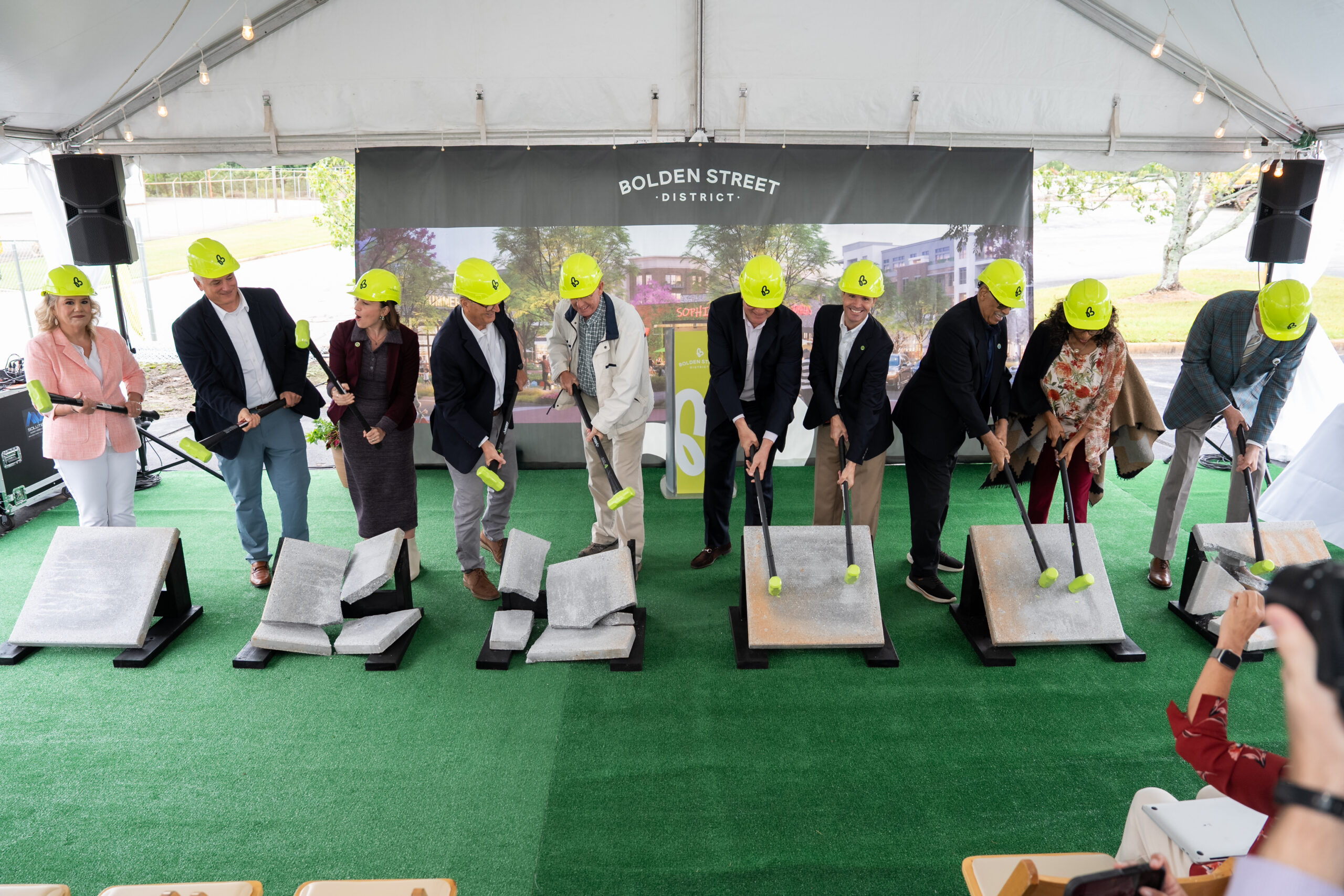 Verdae breaks ground on 92-acre Bolden Street District